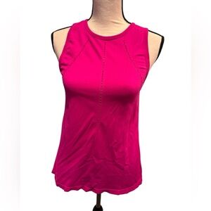 Athleta Foothill tank. Bright pink/magenta color. Size xs. Worn once.